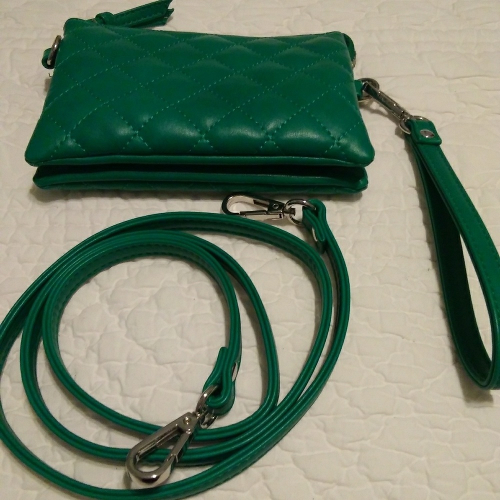 Green Over the Shoulder bag
